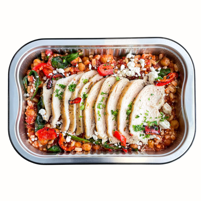 Orzo Poulet Méditerranéen