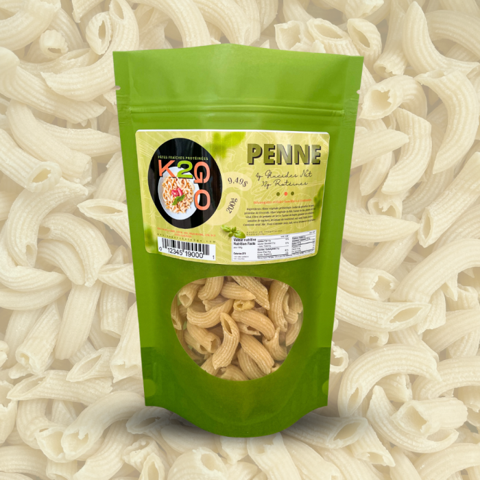 Pâtes K2G Penne - Caisse 12